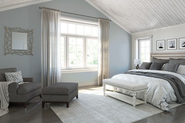 An image of a master bedroom