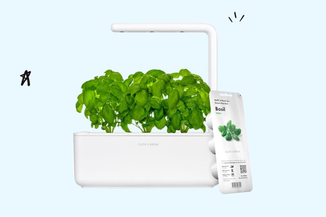 An image of a white Click & Grow Indoor Herb Garden