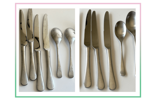 An image of silverware