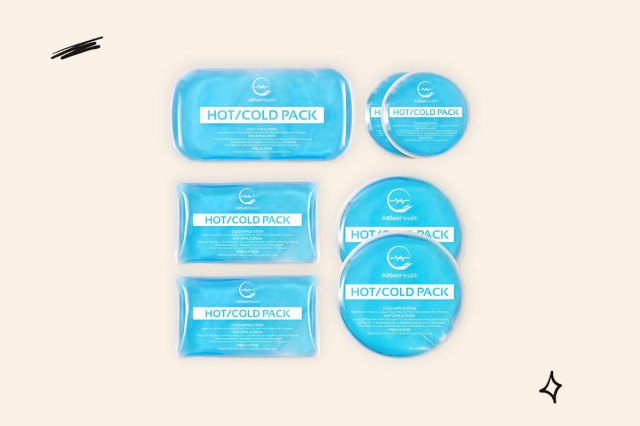Image of multiple hot/cold packs