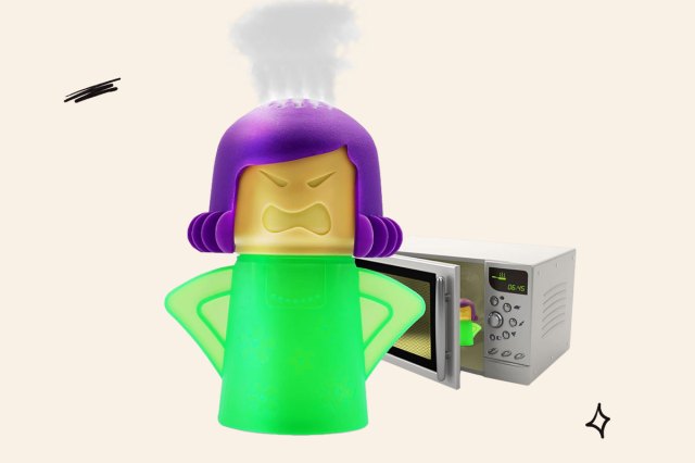 An image of the Angry Mama Microwave Cleaner