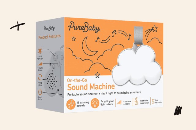 An image of the PureBaby Cloud Portable Sound Machine