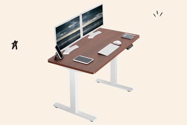 An image of the Vivo electric standing desk