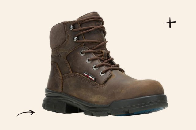 An image of the Wolverine DuraShocks SR Icon men's work boots