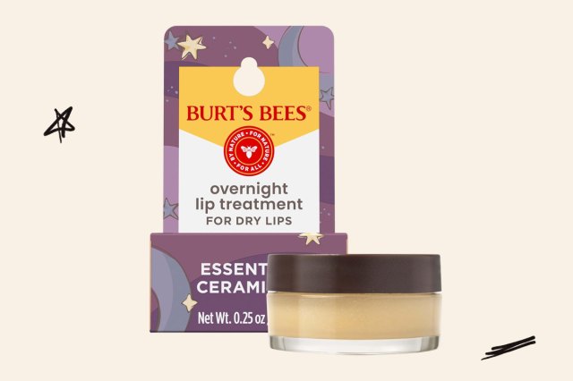 An image of the Burt's Bees overnight lip treatment